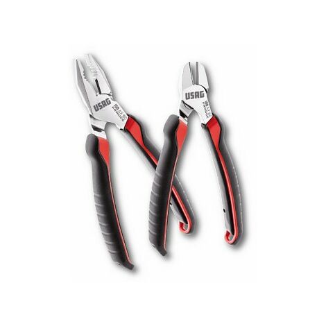 ASSORTIMENT AVEC PINCE UNIVERSELLE ET PINCE COUPANTE DIAGONALE (2 PCS) USAG 260 AX/SE2 U01500200