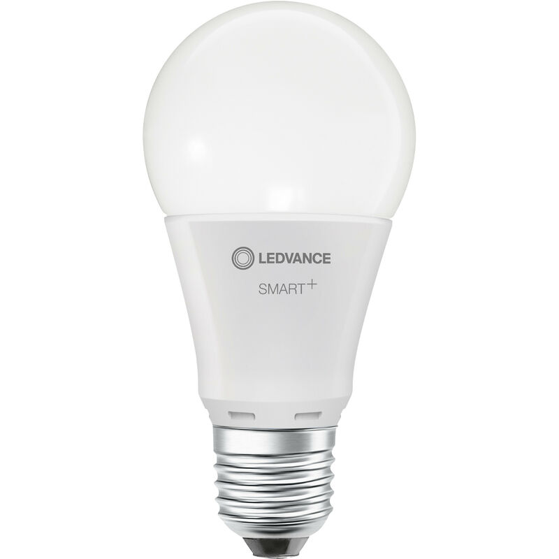 LEDVANCE Lampada LED con tecnologia ZigBee - E27 - bianco caldo - 2700 K -  9 W - Sostituisce lampade ad incandescenza 60W - SMART+ Classic Dimmable