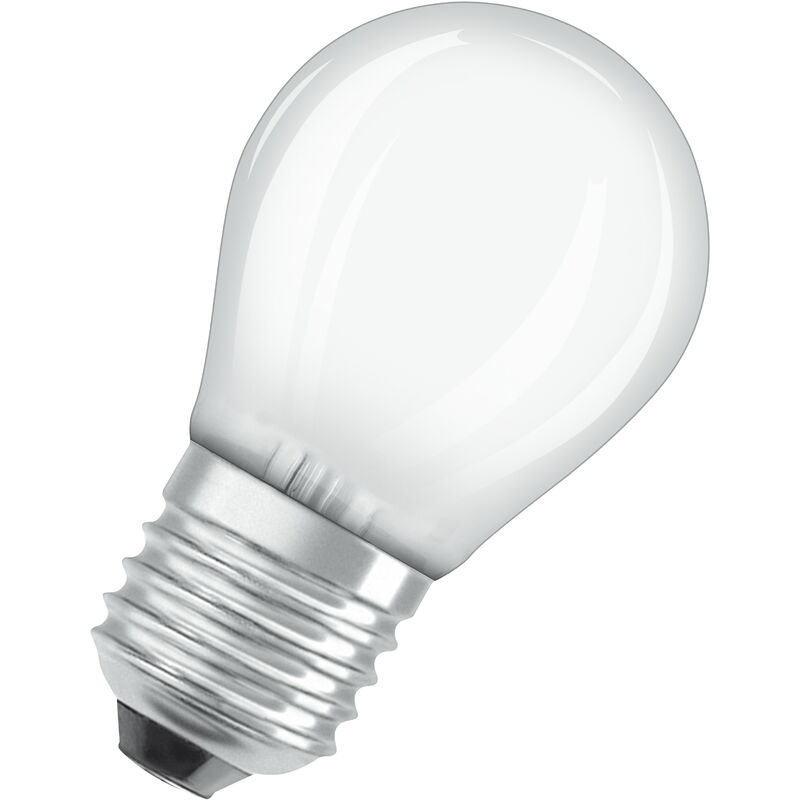 OSRAM Lampada LED dimmerabile Superstar con resa cromatica particolarmente  elevata (CRI90), E27-base vetro smerigliato ,Bianco caldo (2700K), 470  Lumen, sostituzione delle lampade 40W, , 1-Confezione