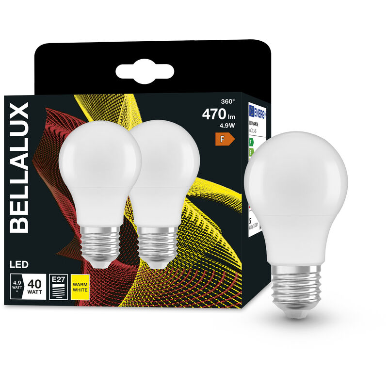 Bellalux Lampadina LED a incandescenza E27 Bianco caldo 60 W