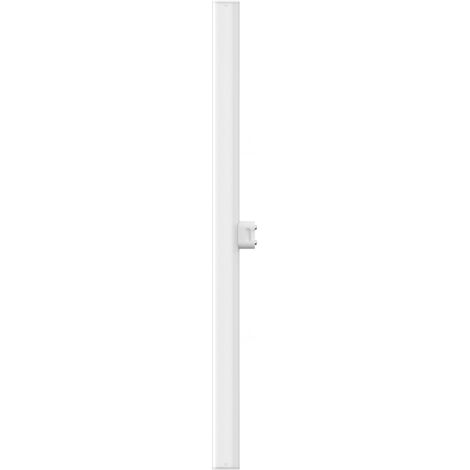 OSRAM Lampada LED LEDinestra a forma di asta in plastica satinata, attacco S14d, dimmerabile, luce bianca calda con 2700 K, lunghezza 50 cm, 4,7 W, 470 lm, eccellente resa cromatica con CRI 90, EEK F.