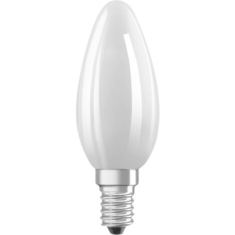 OSRAM Lampada LED - E14 - bianco caldo - 2700 K - 6 W - Sostituisce lampade ad incandescenza 60W - LED Retrofit CLASSIC B