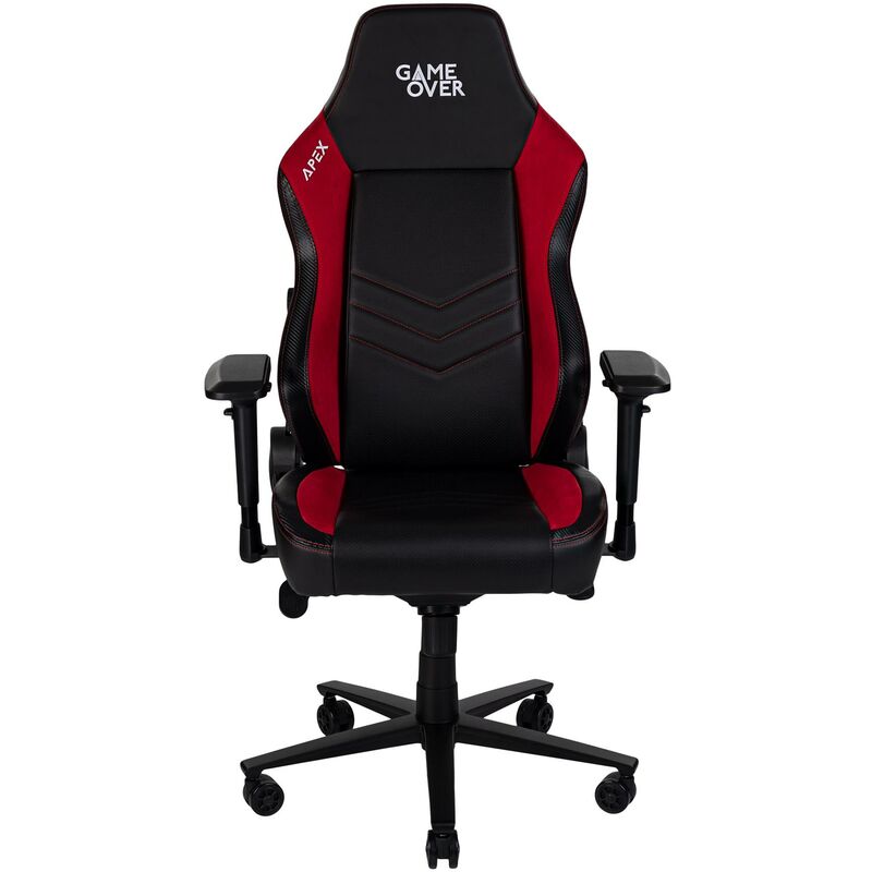 Bigzzia Gaming Chair Pu Leather Office Chair with Ergonomic Lumbar