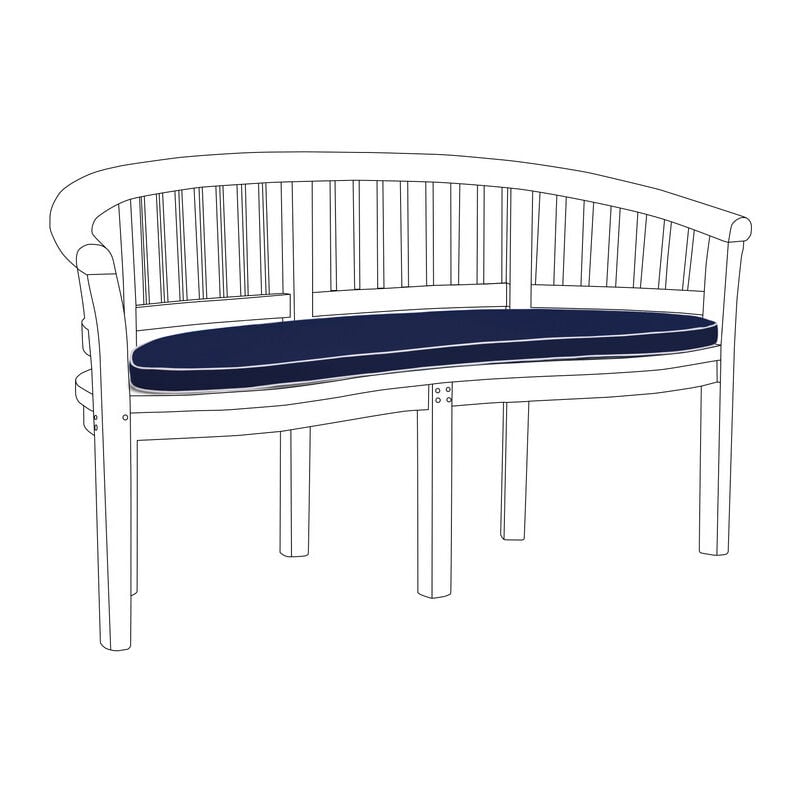 Banana bench online cushion