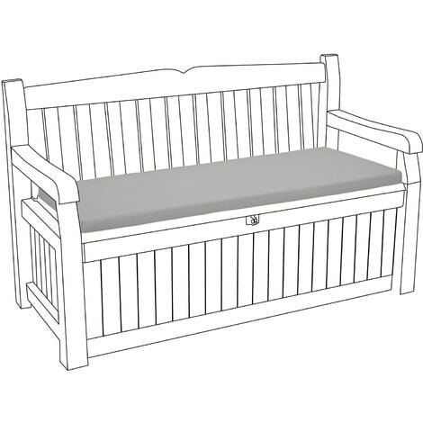 keter eden bench cushion