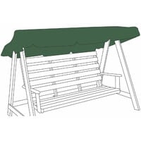 Gardenista® Green 2 Seater Replacemnt Canopy Cover for Swing Seat
