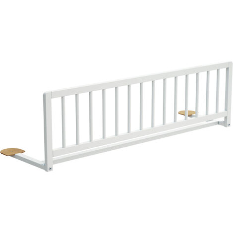 Les Tendances – Barrière de lit enfant en bois de hêtre massif – Dimensions 117 x 31 x 34,5 cm – Conforme norme BS7972 – Installation rapide (1/3)