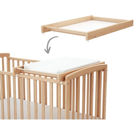 AT4 -  Plan à langer amovible pour lit bébé ESSENTIEL en bois