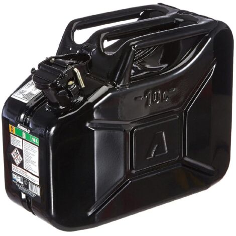 ARNOLD 6011-X1-2001 Metall-Kraftstoffkanister 10 Ltr, schwarz