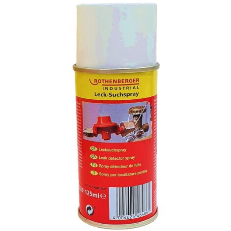 ROTHENBERGER Lecksuchspray, Auffinden von Undichtigkeiten, 125ml