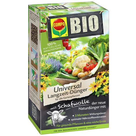 COMPO Bio Universal Langzeitdünger mit Schafwolle 2 Kg (1/5)