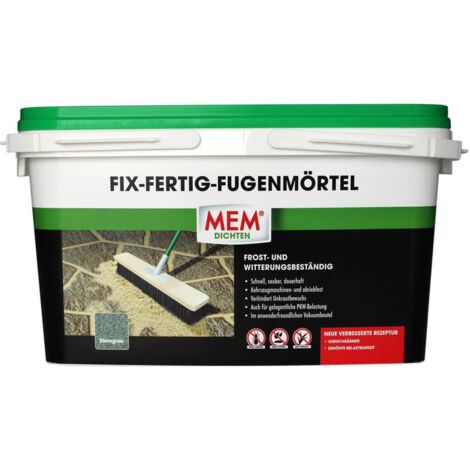 MEM Fix Fertig Fugenmörtel Steingrau 25 Kg (1/5)