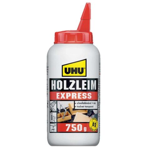 UHU Holzleim Express Flasche ohne Lösungsmittel 750g