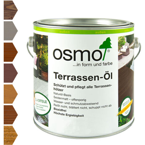 OSMO 021 Terrassen Öl Mooreiche 2,5 Ltr
