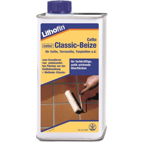 LITHOFIN Cotto Classic-Beize natur, 1 Ltr (1/2)