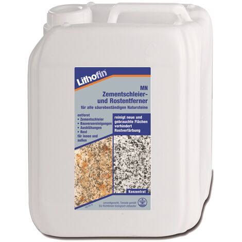 LITHOFIN MN Zementschleier- und Rostentferner, 5 Ltr