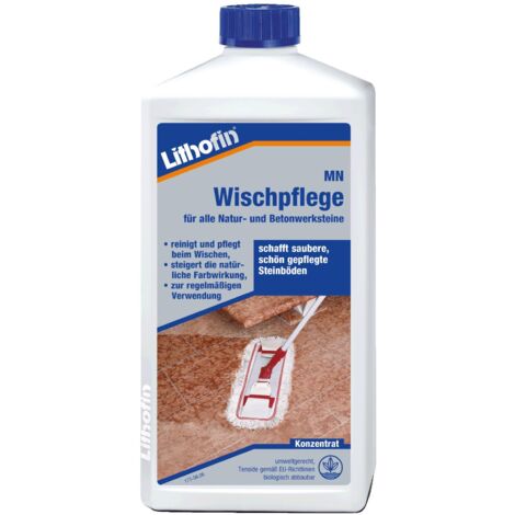 LITHOFIN MN Wischpflege für Marmor, Natur und Betonwerkstein 1 Ltr