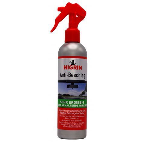 Antibeschlagspray 300 ml – klare Sicht bei jedem Wetter – steigert die Fahrsicherheit – für Autoscheiben und Spiegel – Nigrin (1/5)