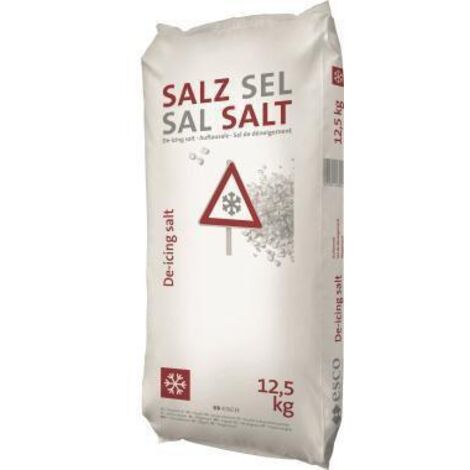 Streusalz Sack Kunststoff 12,5 kg/Pack. Sack Kunststoff 12,5 kg/Pack.