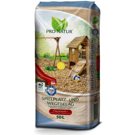 PRO NATUR Spielplatz und Wegebelag, 50 Ltr