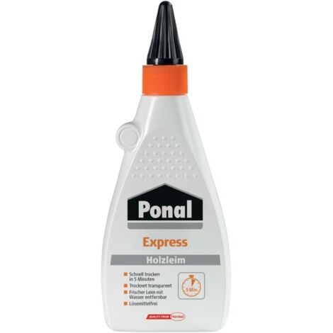 Ponal Express PVAc Holz- leim weiß, 225gr Flasche 12 Stk