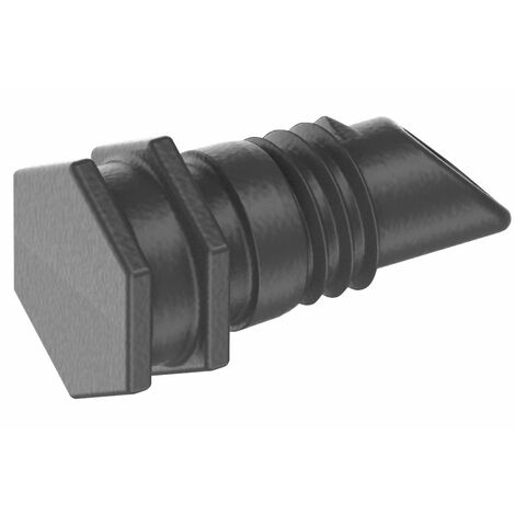 GARDENA Micro-Drip-System Verschlussstopfen 4,6 mm (3/16 Zoll): Zubehör zum Verschluss von Verteilerrohren, verschließt die Lochung im Verlegerohr, mit Easy & Flexible Verbindungstechnik (13215-20)
