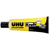 UHU Alleskleber Kraft Flex und Clean Kunststofftube Tray 42g