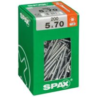 SPAX TRX Teilgewinde 5x70mm XXL (200 Stk)