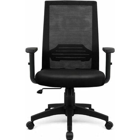 Schreibtischstuhl Höhenverstellbarer Chefsessel 150kg. Ergonomischer Bürostuhl 