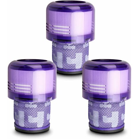 Pacchetto di 3 filtri a vuoto di riserva compatibili con Dyson V11 Drive Torque  V11 Aspirapolvere V15 V15 Aspirapolvere wireless, rispetto all'esposizione  970013-02