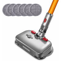 Rotary Dynon V0 V11 V8 V7 V7, Attacco per scopa da scopa per Dyson, Wipe e  Suck 2 in 1 Accessorio Aspirapolvere Pennello per scopa per Dyson V11 V10  V8 V7 Absolute Absolute