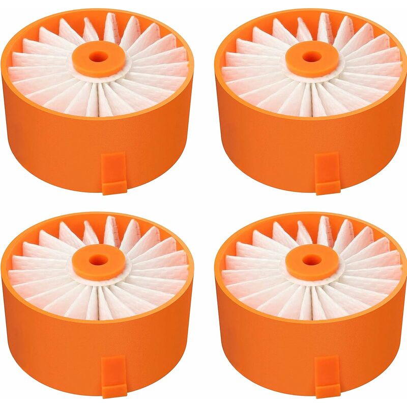 4 Pack Filter Element for Black Decker BSV2020G Wireless Vacuum Cleaner Accessory