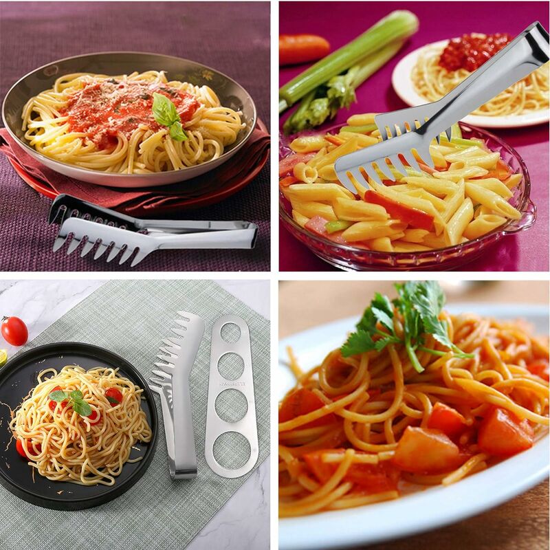 Spaghetti Server , Spaghetti Measure Tool Pasta Portion Control Gadgets  Spaghetti Measurer Rust Resistant 4 Holes Stainless Steel Household Pasta  Measure for Kitchen 