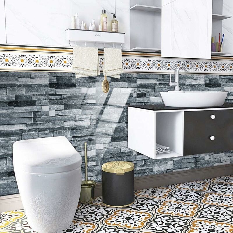 24 Pieces PVC Self Adhesive Tile ...