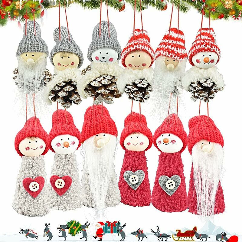 10 Pcs White Feather Christmas Decorations Vintage Feather Christmas  Ornaments Angel White Feather Wings Tree Decoration For Diy Crafts