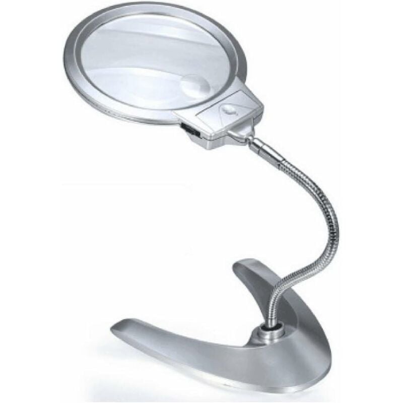 Magnifier With Light And Stand, 6x Magnifier With Light, Hands