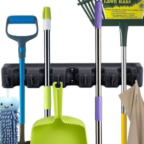 Broom holder wall mount discount