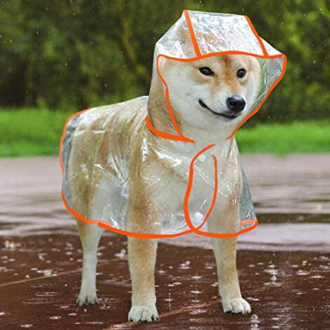 Dog poncho rain online