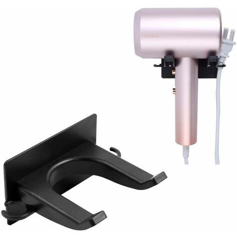 Multifunction wall mount for Dyson / Philips / Xiaomi hair dryer and foldable hairdryer