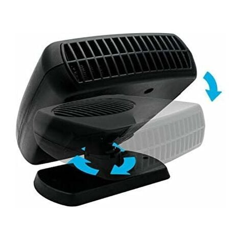 12V Car Defroster Portable 150W Windshield Window Ceramic Heater with Cooler Fan 