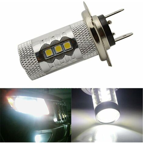 50W CREE H3 LED Driving Fog Running Light Bulb, Pack of 2