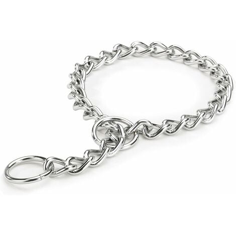 Sterling silver dog chain on sale collar