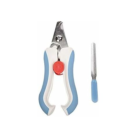 (S,Blue)Pet Claw Care Nail Clipper Beauty Tool Puppy Cat Parrot