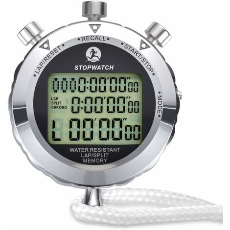 Stopwatch Running Game Timer Sports Multi-functional Electronic Seconds
