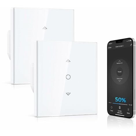 Percentage FunctionConnected Roller Shutter Switch Alexa Google Home