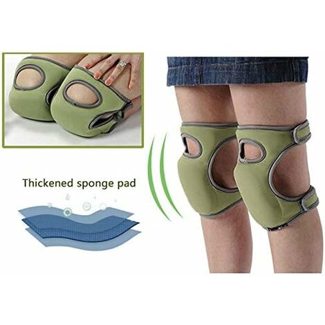 2Pcs Yoga Knee Pad, Anti Slip Foam Yoga Kneeling Pad, Comfortable