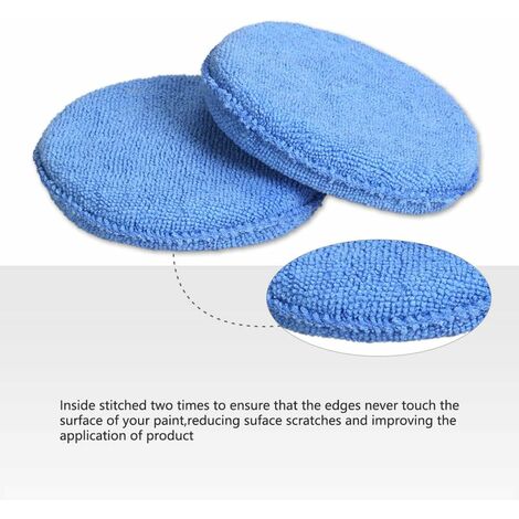 13Pcs Car Polishing Sponge Wax Sponge Waxing Cleaning Pad for