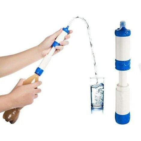 2 Pack Water Filter Straw - Water Purifying Device - Portable Personal Water  Filtration Survival - for Emergency Kits Outdoor Activities and Hiking - Water  Filter Camping Travel Survival Backpacking