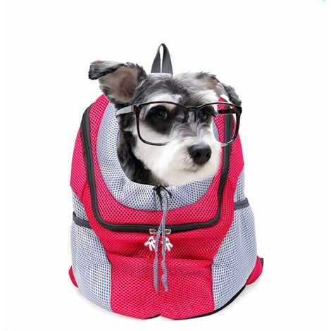 Pet Cat Carrier Backpack Small Dog Sling Shoulder Bag Mesh Breathable for  Travel