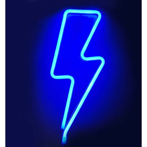 Led shop lightning sign